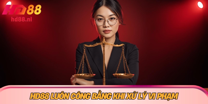 HD88 luôn công bằng khi xử lý vi phạm